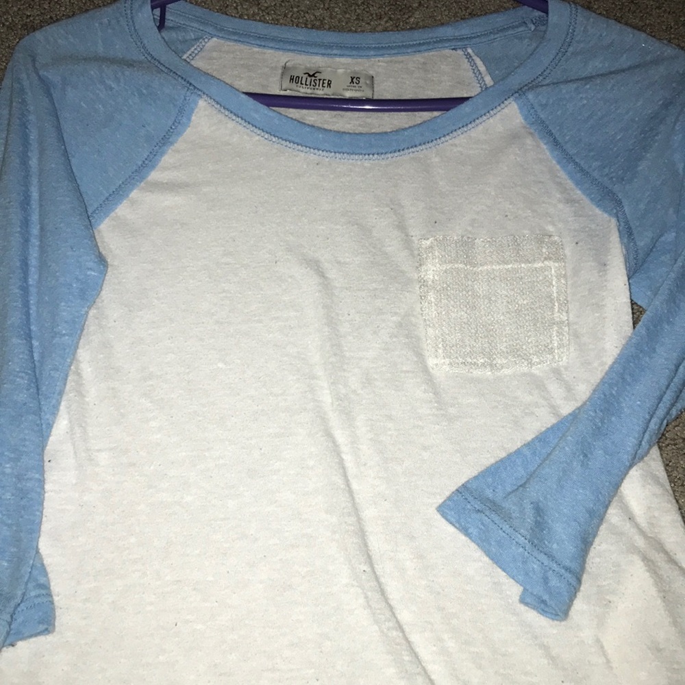 hollister quarter sleeve
